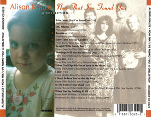 Alison Krauss : Now That I've Found You: A Collection (CD, Comp)