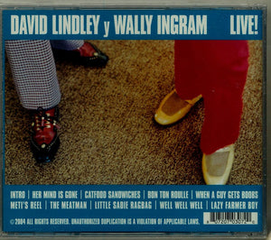 David Lindley Y Wally Ingram : Live In Europe! (CD, Album)