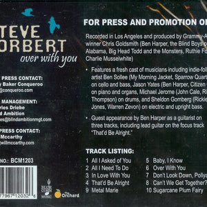 Steve Forbert : Over With You (CD, Album, Promo)