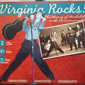 Various : Virginia Rocks! - The History Of Rockabilly In The Commonwealth  (2xCD, Comp, RE, RM)