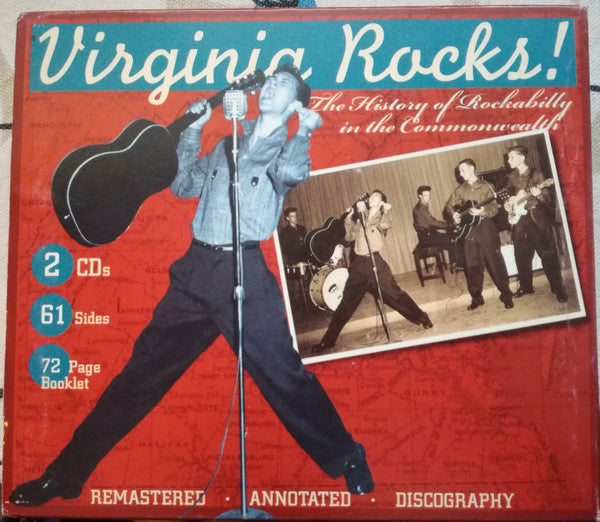 Various : Virginia Rocks! - The History Of Rockabilly In The Commonwealth  (2xCD, Comp, RE, RM)