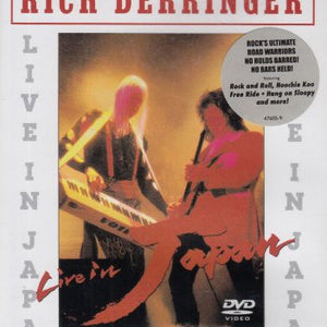 Edgar Winter And Rick Derringer : Live In Japan (DVD, Album, NTSC)