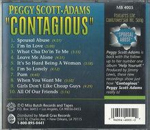 Load image into Gallery viewer, Peggy Scott-Adams* : Contagious (CD, Album)
