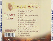Load image into Gallery viewer, LeAnn Rimes : You Light Up My Life (Inspirational Songs) (CD, Album)
