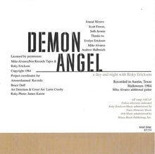 Load image into Gallery viewer, Roky Erickson : Demon Angel : A Day And Night With Roky Erickson (CD, Album)
