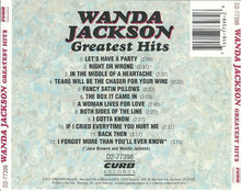 Load image into Gallery viewer, Wanda Jackson : Greatest Hits (CD, Comp)
