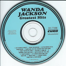 Load image into Gallery viewer, Wanda Jackson : Greatest Hits (CD, Comp)
