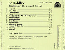 Load image into Gallery viewer, Bo Diddley : Road Runner - His Greatest Hits Live (CD, Comp)
