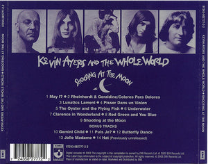Kevin Ayers And The Whole World : Shooting At The Moon (CD, Album, RE, RM)