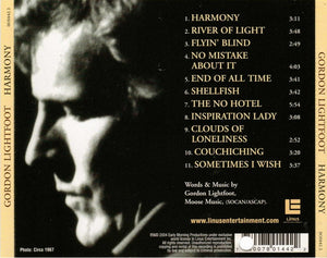 Gordon Lightfoot : Harmony (CD, Album)