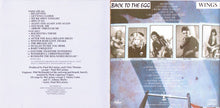 Load image into Gallery viewer, Wings (2) : Back To The Egg (CD, Album, RE, RM)
