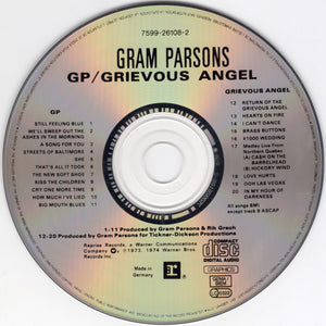 Gram Parsons : GP / Grievous Angel (CD+G, Comp)