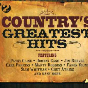 the album cover for Countrys Greatest Hits / Various - Country's Greatest Hits