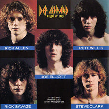 Load image into Gallery viewer, Def Leppard : High 'N' Dry (CD, Album, RE)
