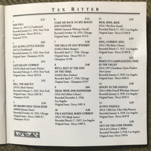Load image into Gallery viewer, Tex Ritter : The Country Music Hall Of Fame (CD, Comp)
