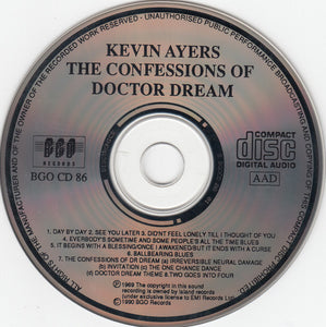Kevin Ayers : The Confessions Of Dr Dream And Other Stories (CD, Album, RE)