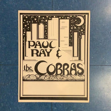 Load image into Gallery viewer, Paul Ray and The Cobras City Music (Poster)

