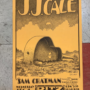 J.J. Cale at the Austin Ritz Theatre - 1974 (Poster)
