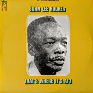 John Lee Hooker : That's Where It's At! (LP, Album, RE)
