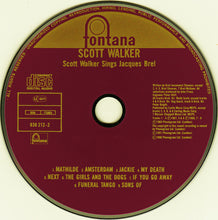 Load image into Gallery viewer, Scott Walker : Scott Walker Sings Jacques Brel (CD, Comp, RE)
