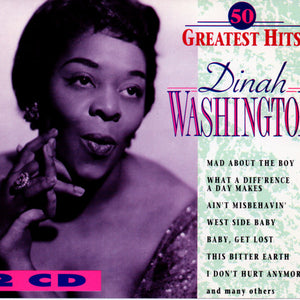 Dinah Washington : 50 Greatest Hits (2xCD, Comp)