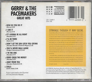 Gerry & The Pacemakers : Great Hits (CD, Comp)