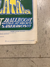 Load image into Gallery viewer, Captain Beefheart &amp; Charlatans at Avalon Ballroom - 1966 (Poster)
