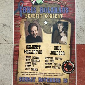 Chris Holzhaus Benefit at Sam's Burger Joint - 2008 (Poster)