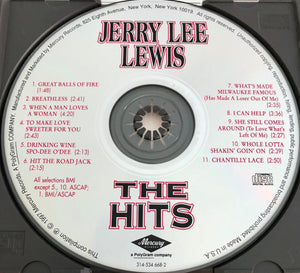 Jerry Lee Lewis : The Hits (CD, Comp)