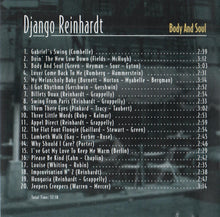 Load image into Gallery viewer, Django Reinhardt : Body And Soul (CD, Comp)
