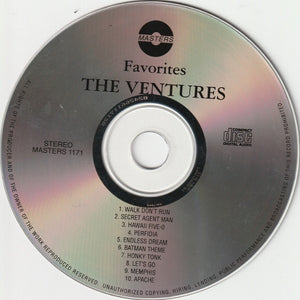 The Ventures : Favorites (CD, Comp)