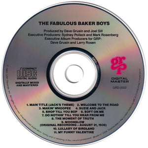 Dave Grusin : The Fabulous Baker Boys (Original Motion Picture Soundtrack) (CD, Album)