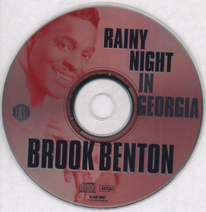 Brook Benton : Rainy Night In Georgia (CD, Comp, RM)