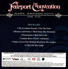 Load image into Gallery viewer, Fairport Convention : Rare Broadcasts on CD &amp; DVD (CD + DVD-V + Box, Comp)
