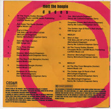 Load image into Gallery viewer, Mott The Hoople (2) : Dudes (CD, Comp, Dol)
