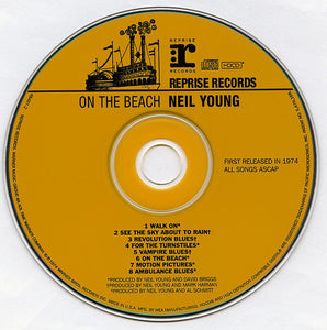 Neil Young : On The Beach (HDCD, Album, RE, RM)