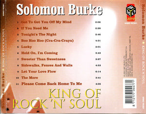 Solomon Burke : King Of Rock' N' Soul (CD, Comp)