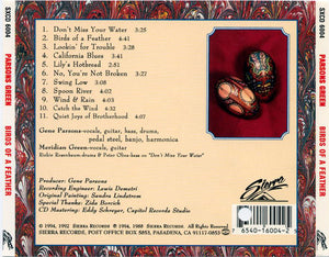 Parsons Green : Birds Of A Feather (CD, Album)