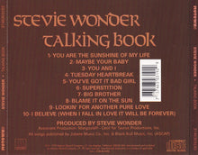 Load image into Gallery viewer, Stevie Wonder : Talking Book (CD, Album, RE)
