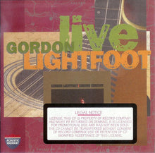 Load image into Gallery viewer, Gordon Lightfoot : Sunday Concert - Live (CD, Album, Promo, RE)
