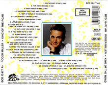 Load image into Gallery viewer, Roger Miller : King Of The Road (CD, Comp)
