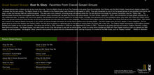 Load image into Gallery viewer, Various : Great Gospel Groups: Over In Glory Favorites From The Classic Gospel Groups (CD, Comp)
