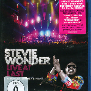 Stevie Wonder : Live At Last (A Wonder Summer's Night) (Blu-ray, Multichannel)