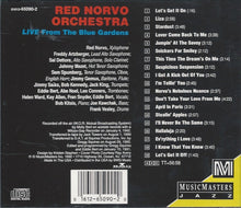 Load image into Gallery viewer, Red Norvo Orchestra* : Live From The Blue Gardens (CD, Album, Mono)
