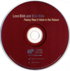 Leon Bibb And Eric Bibb : Praising Peace    A Tribute To Paul Robeson (CD, Album)