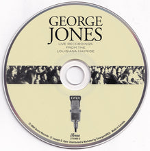 Load image into Gallery viewer, George Jones (2) : Live Recordings From The Louisiana Hayride (CD, Album)
