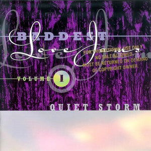 Various : Baddest Love Jams Volume 1 - Quiet Storm (CD, Comp)