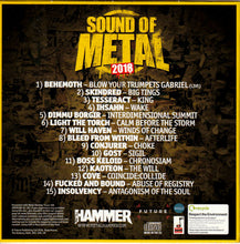 Load image into Gallery viewer, Various : Sound Of Metal 2018 (CD, Comp, Promo)
