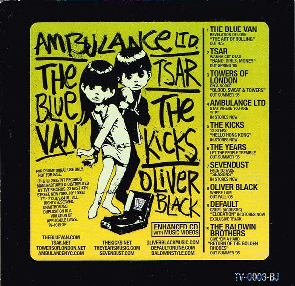 Various : TVT Records Certified (CD, Comp, Enh, Promo)