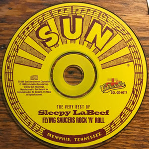 Sleepy La Beef : The Very Best Of Sleepy LaBeef - Flying Saucers Rock 'N' Roll (CD, Comp)